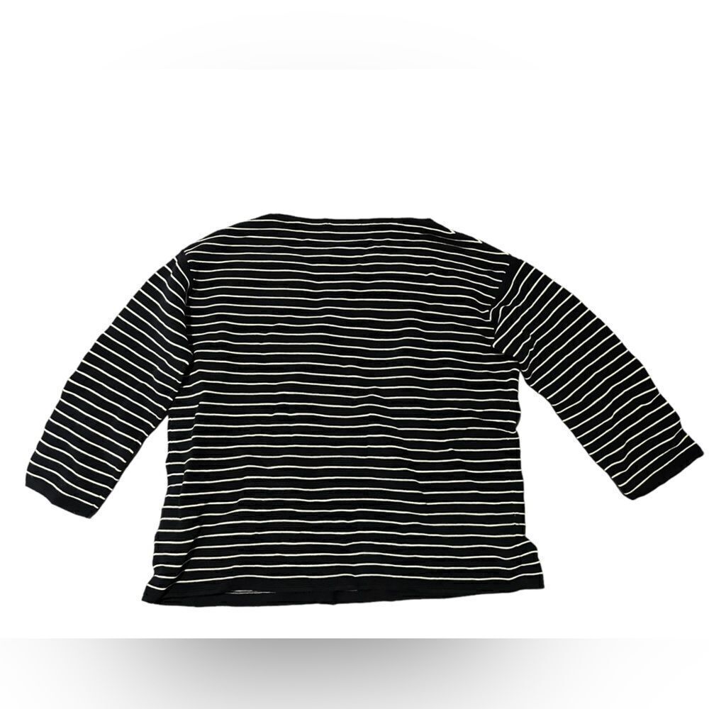 New Uniqlo nautical 3/4 sweater - Picture 2 of 3